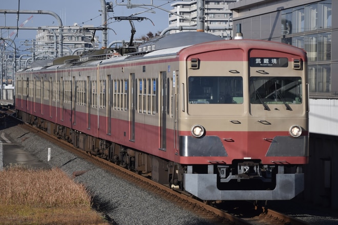 玉川上水車両管理所101系1253Fを武蔵境駅で撮影した写真