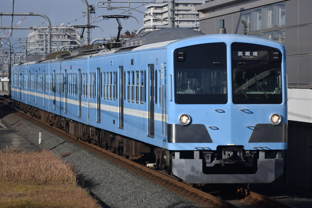西武鉄道 玉川上水車両管理所 101系 1251F