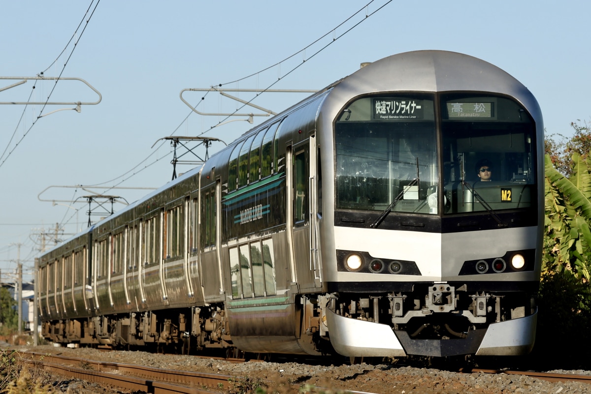 JR四国 高松運転所 5000系 M2編成