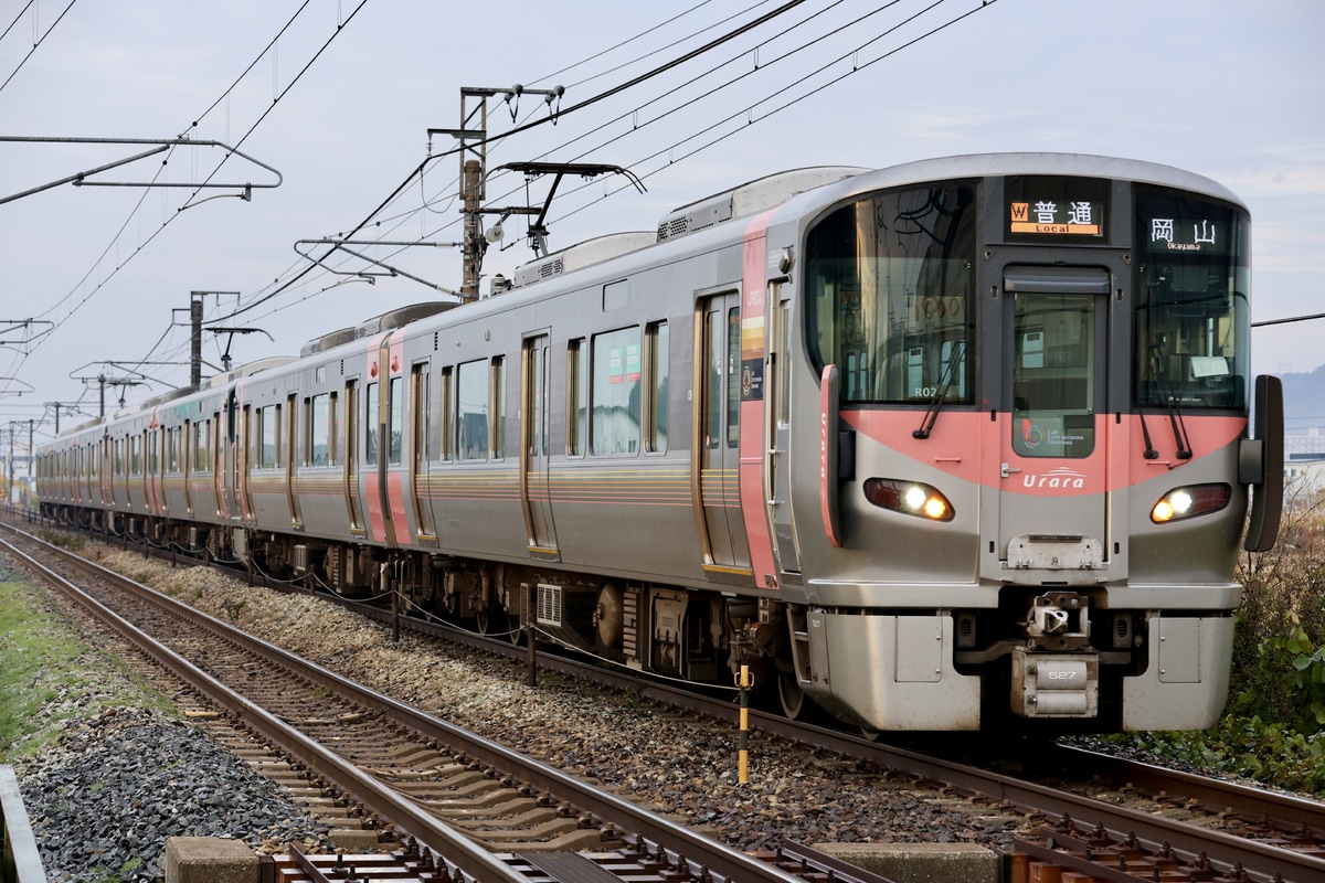 JR西日本 下関総合車両所岡山電車支所 227系 R02編成