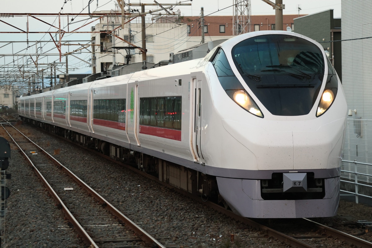 JR東日本 勝田車両センター E657系 カツK7編成