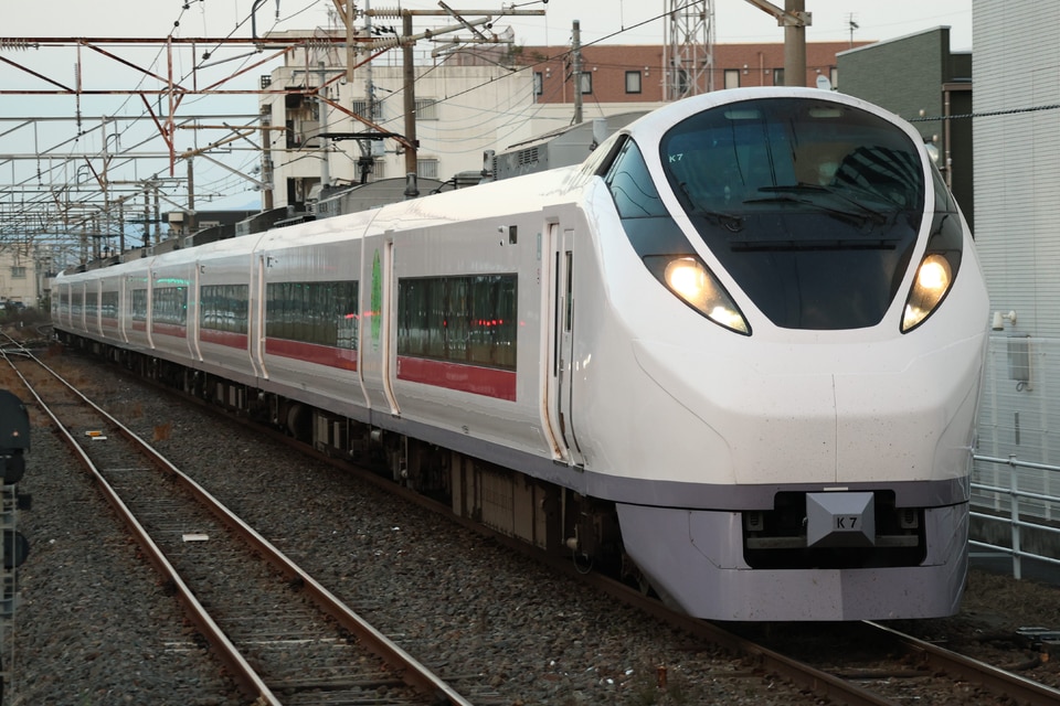 JR東E657系カツK7編成<br class="br-sp" />(カツK7)(K7編成)の写真