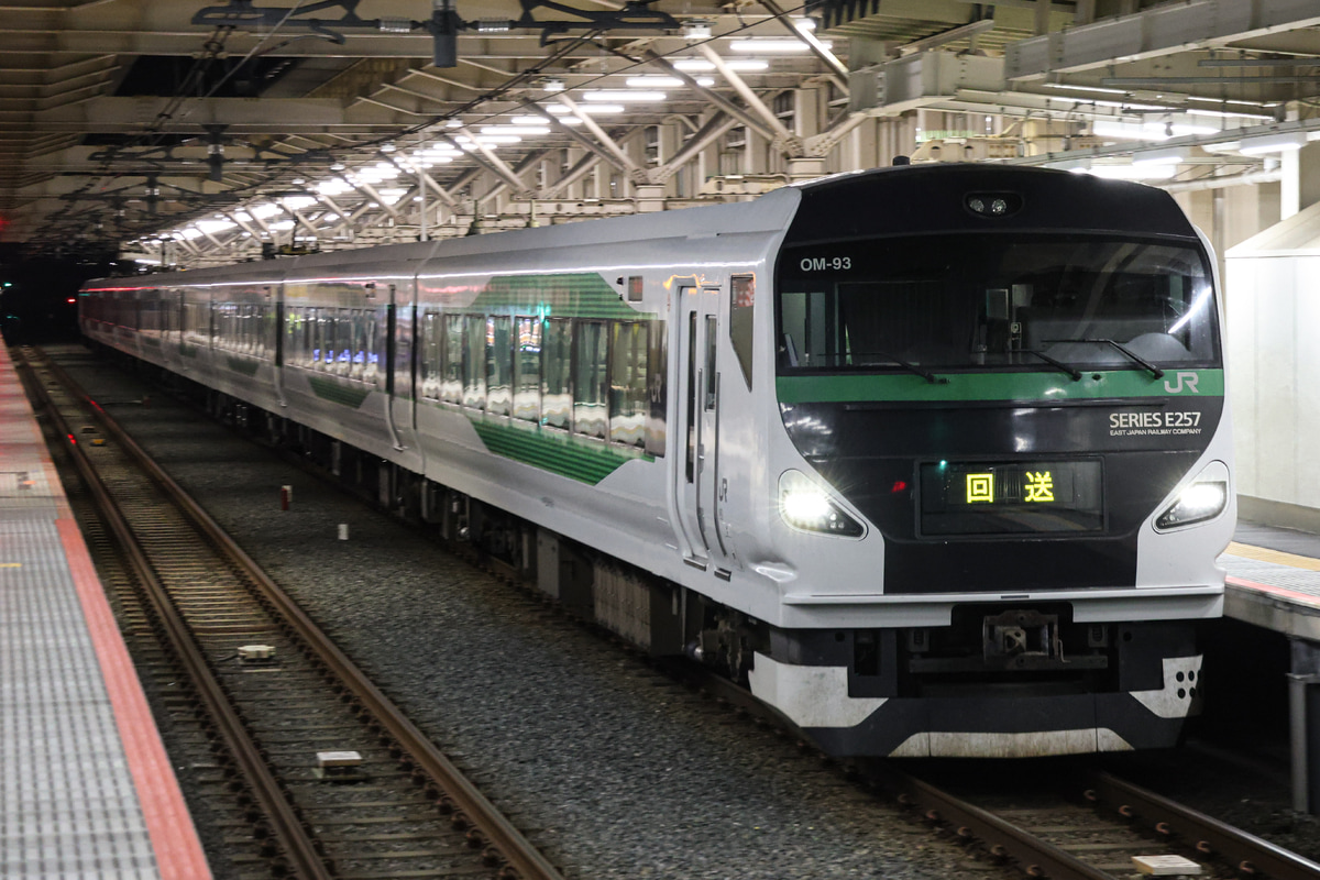JR東日本 大宮総合車両センター東大宮センター E257系 オオOM-93編成