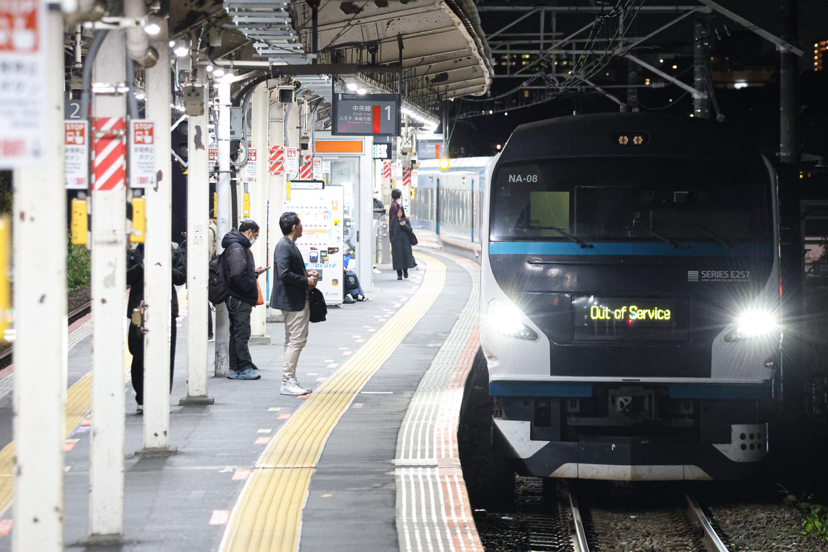 JR東日本 大宮総合車両センター東大宮センター E257系 オオNA-04編成
