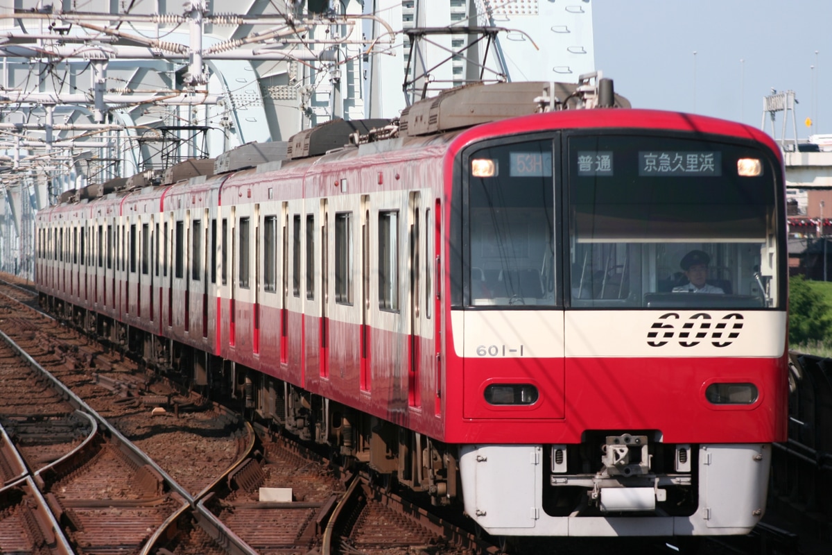 京急電鉄 久里浜検車区 600形 601F