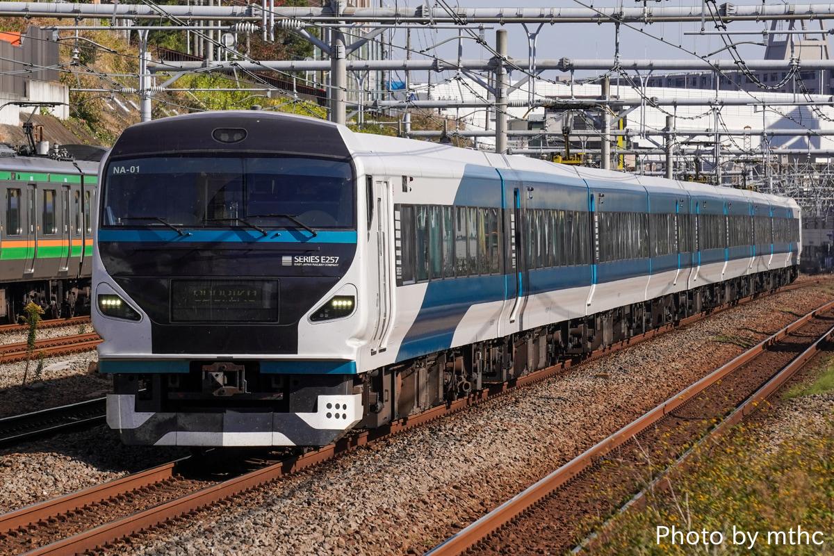 JR東日本 大宮総合車両センター東大宮センター E257系 オオNA-01編成