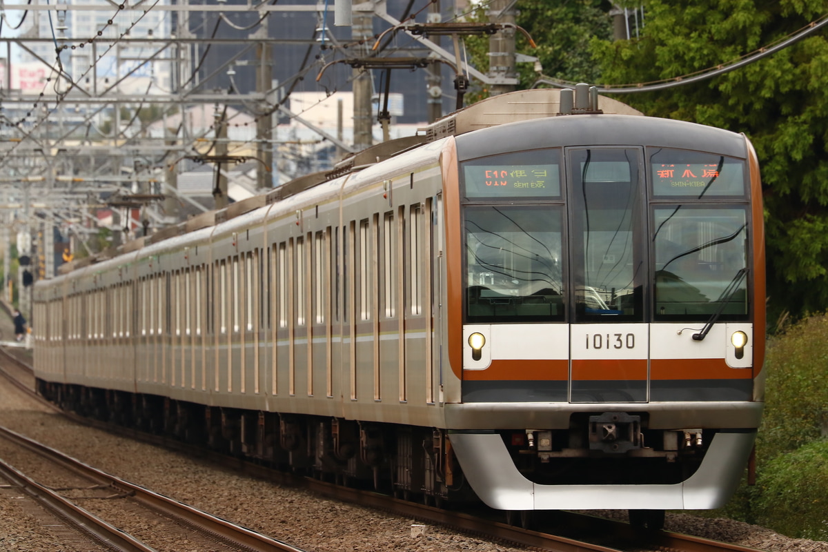 東京メトロ 和光検車区 10000系 10130編成