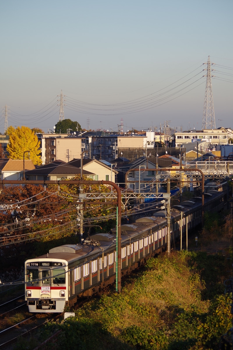京王電鉄 若葉台検車区 7000系 7728編成
