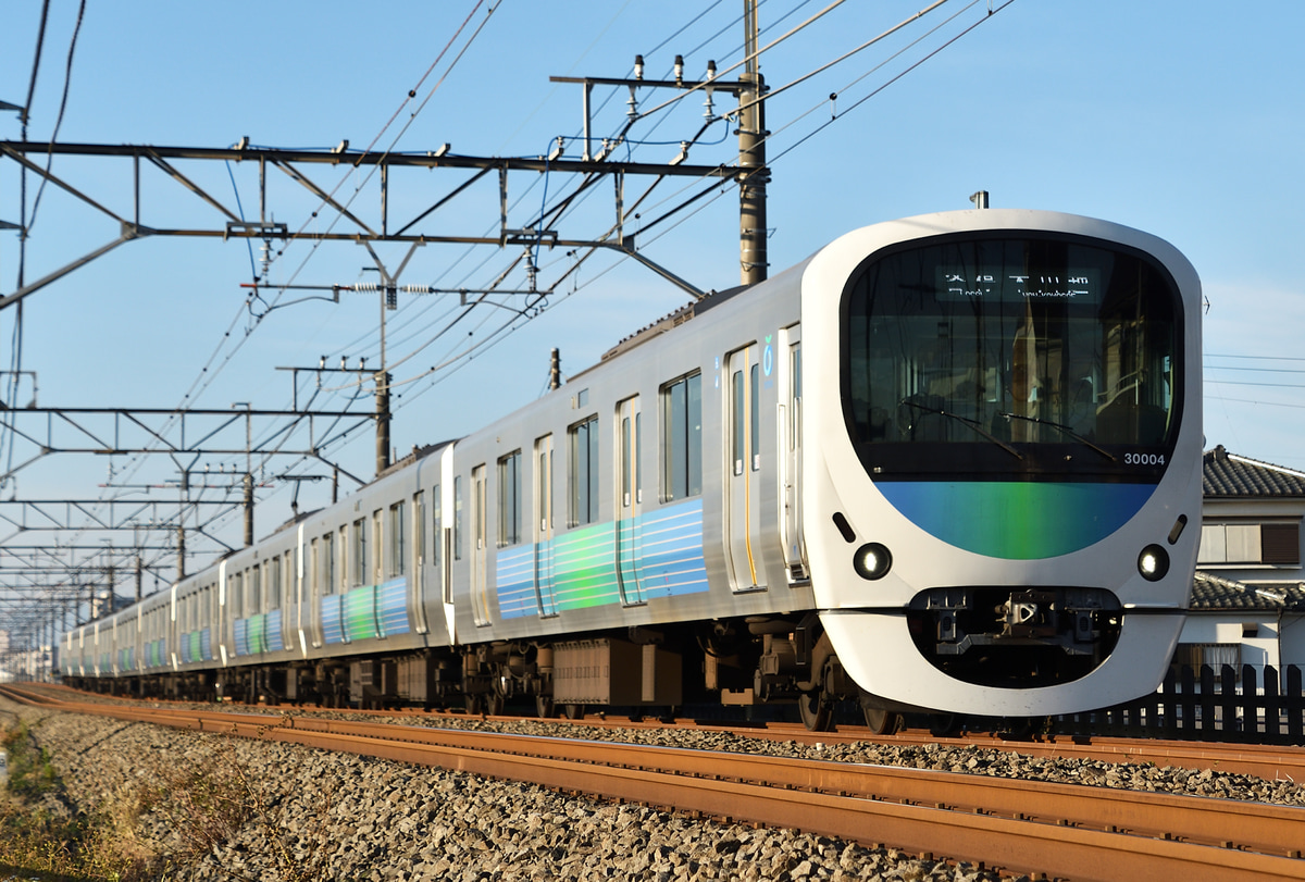 西武鉄道  30000系 30104F