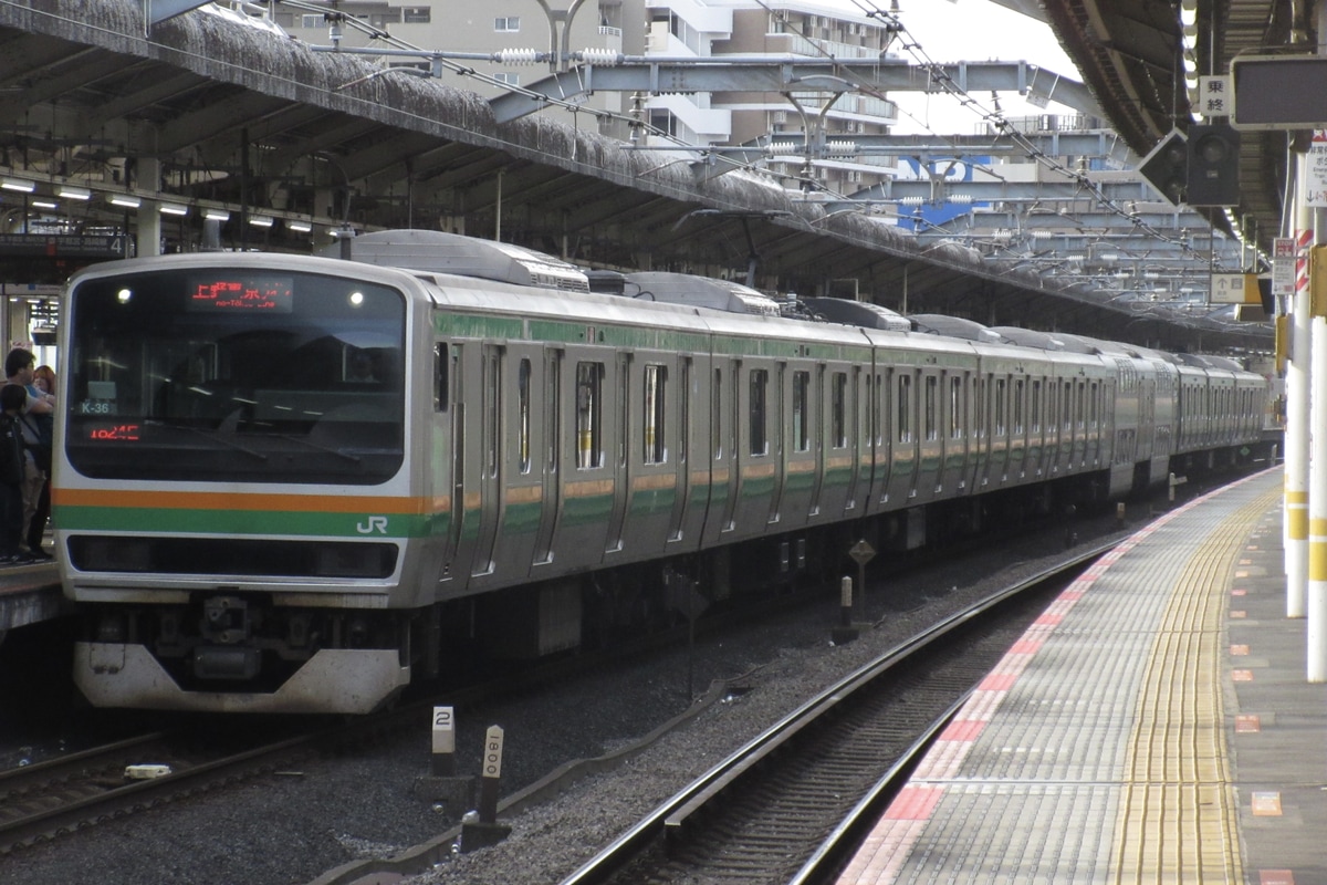 JR東日本  E231系 コツK-36編成