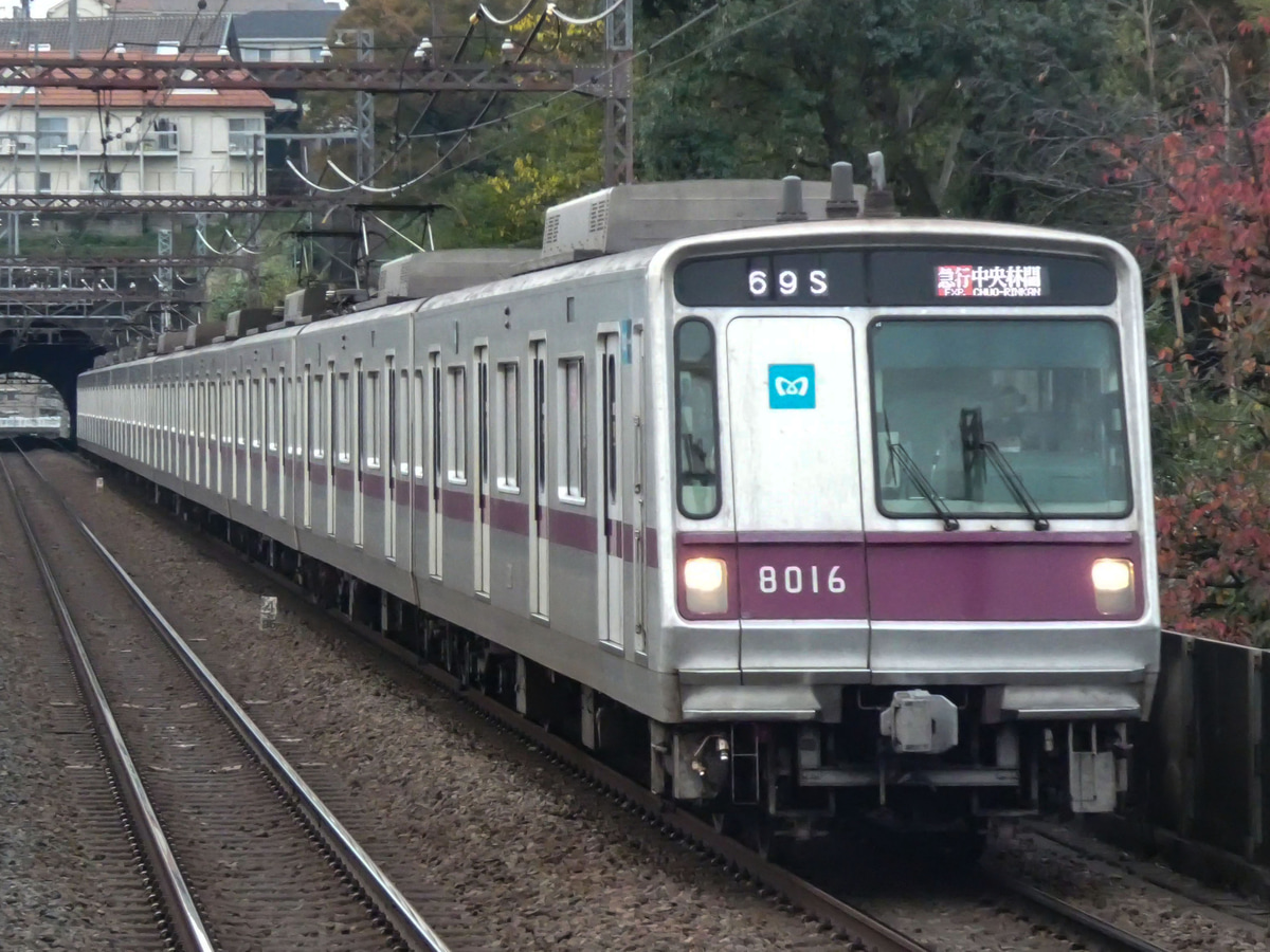 東京メトロ 鷺沼検車区 8000系 