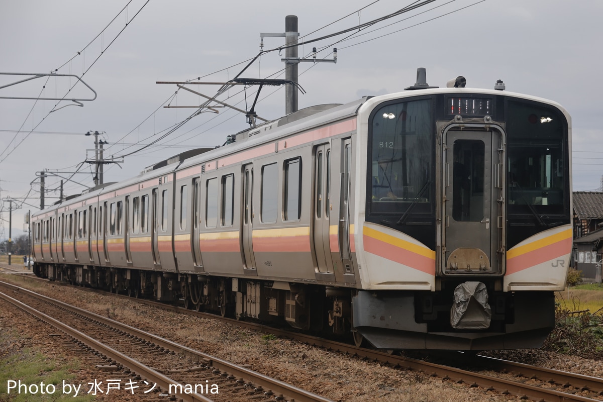 JR東日本 新潟車両センター E129系 ニイB12編成