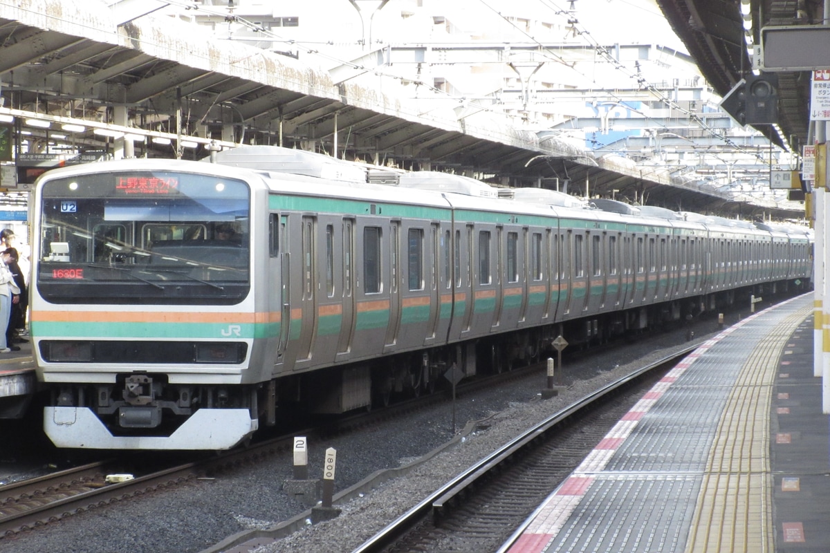 JR東日本  E231系 ヤマU2編成