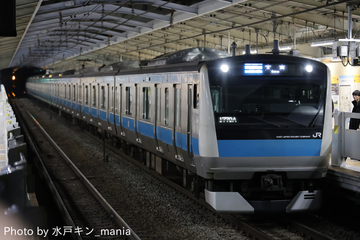 JR東日本 さいたま車両センター E233系 サイ111編成