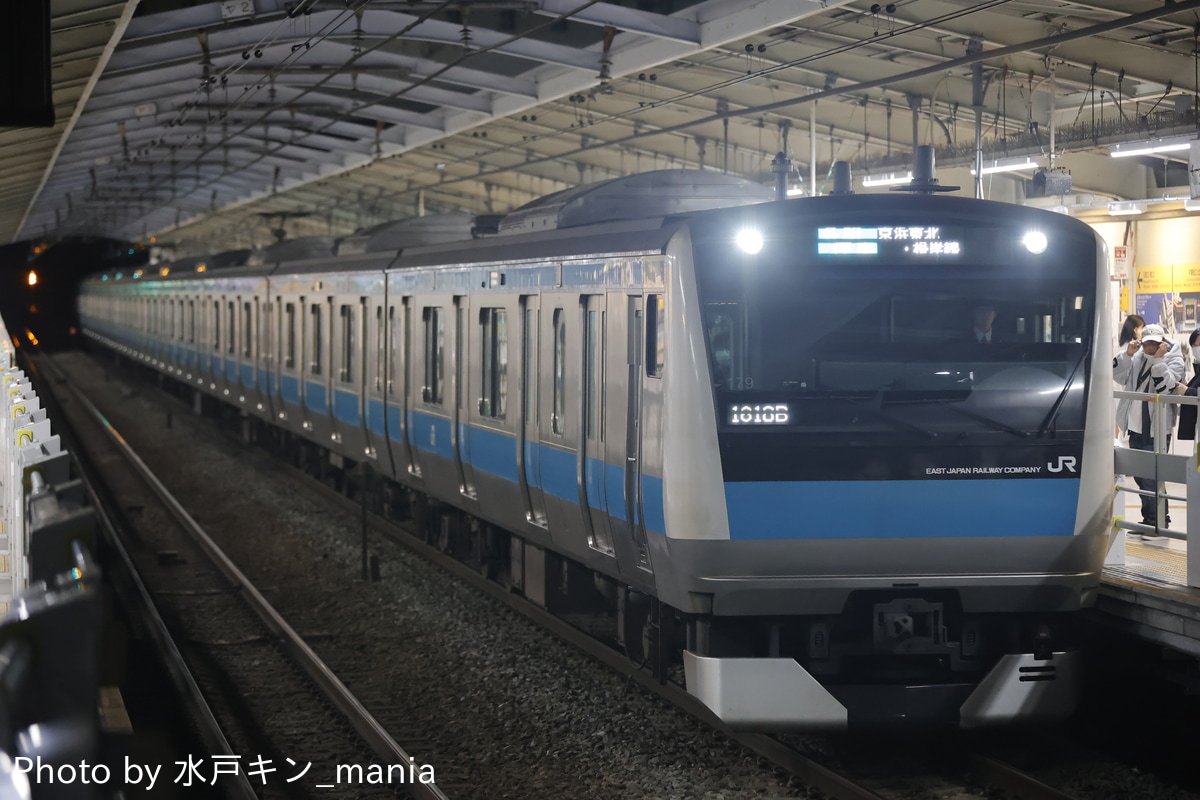 JR東日本 さいたま車両センター E233系 サイ179編成