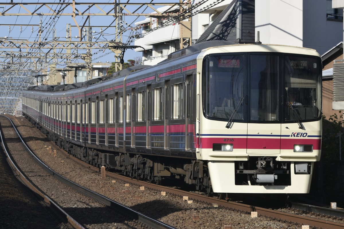 京王電鉄 京王線(若葉台検車区/高幡不動検車区) 8000系 8710F