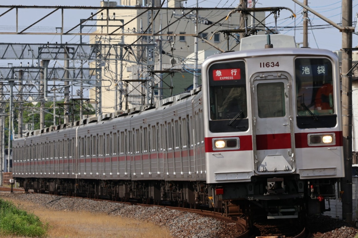 東武鉄道  10030系 11634f