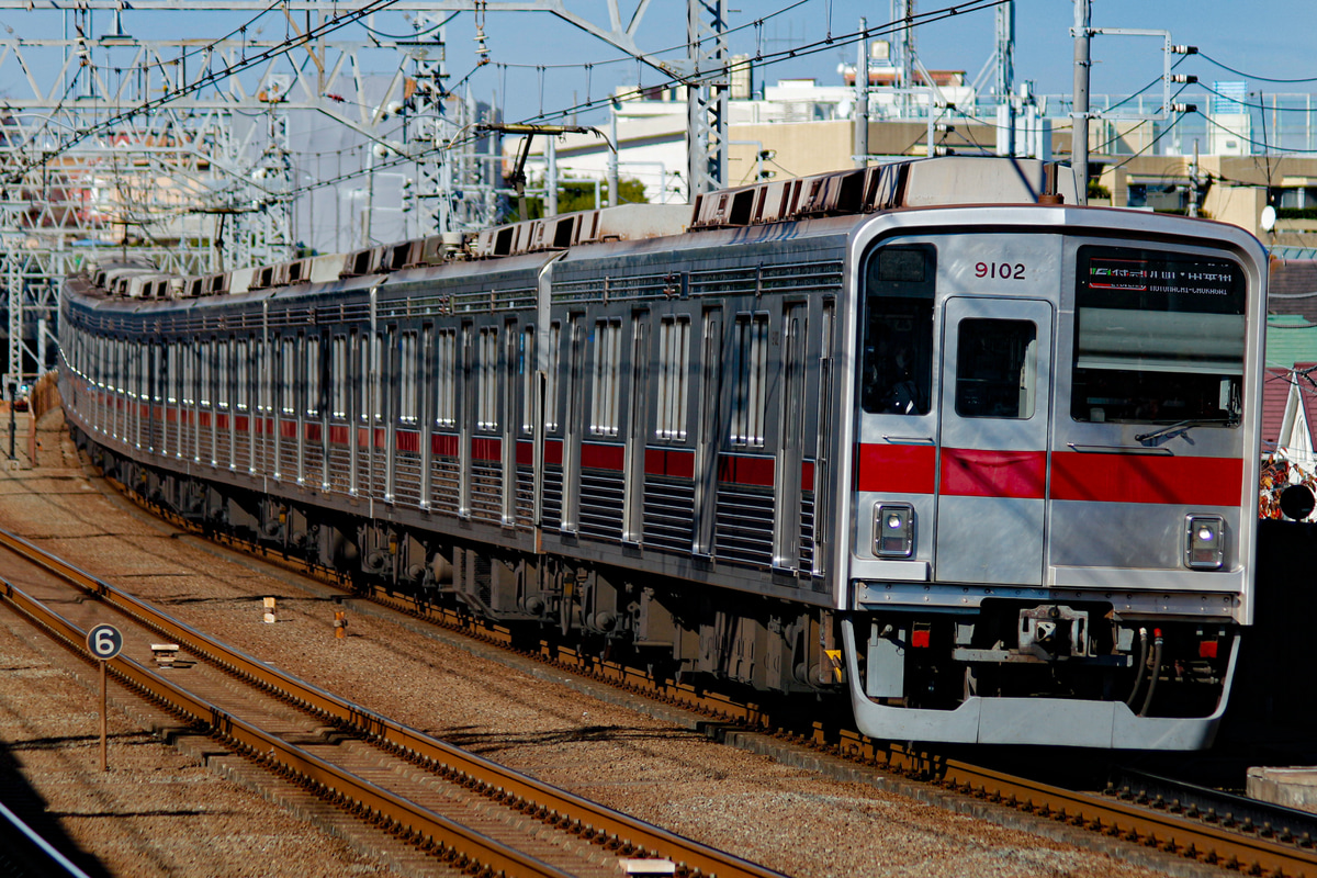 東武鉄道 森林公園検修区 9000系 9102F