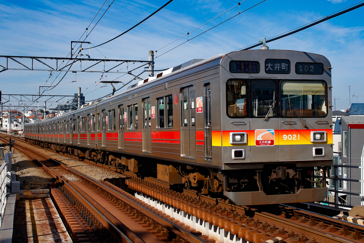 東急電鉄 長津田検車区 9000系 9021F