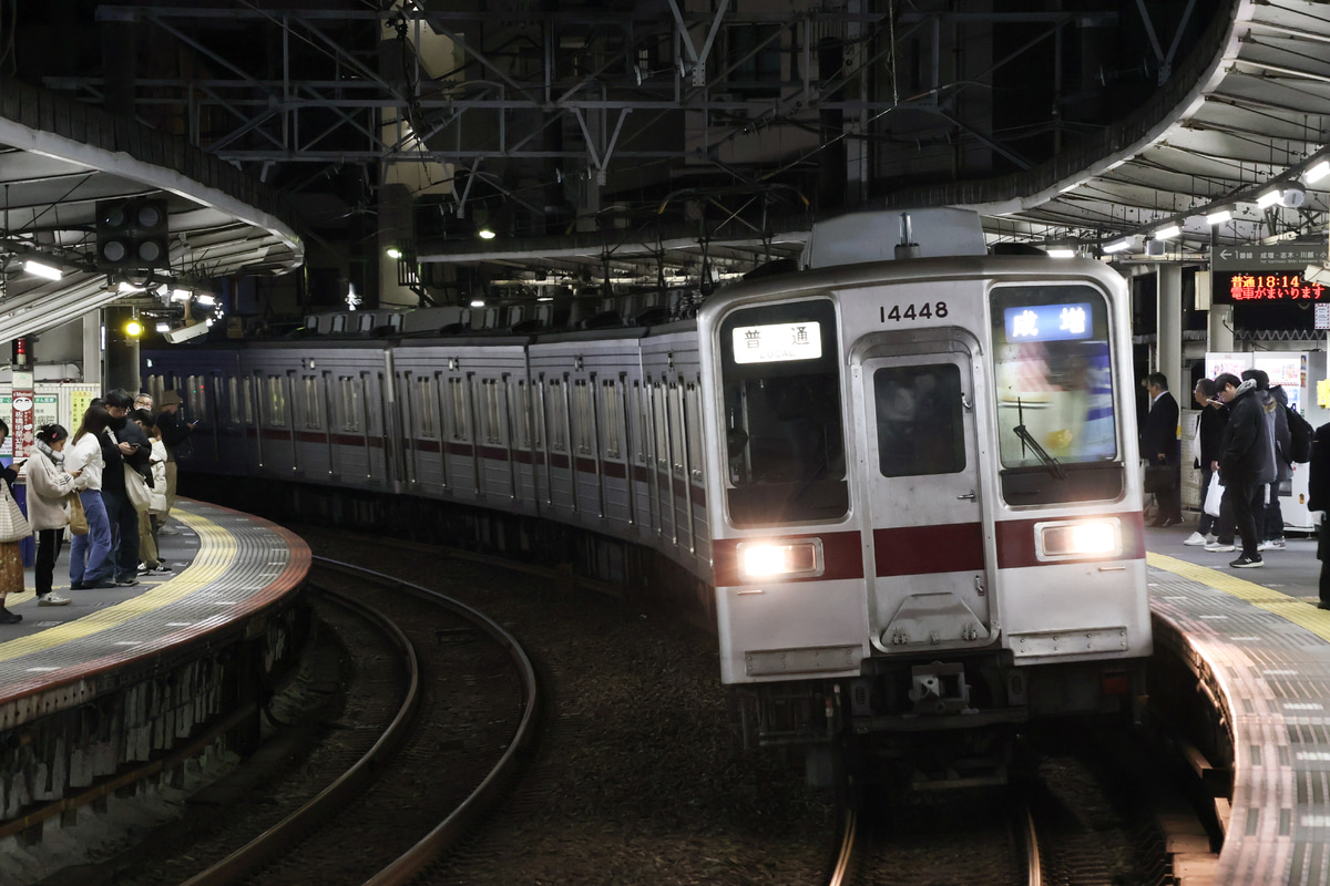 東武鉄道 森林公園検修区 10030系 11448F