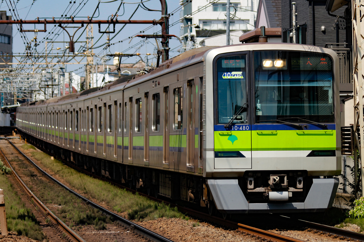 東京都交通局 大島車両検修場 10-300形 480F