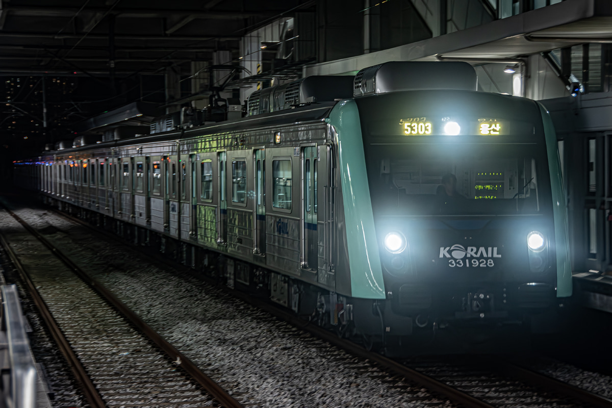 韓国鉄道公社 문산車両センター korail331000系 3次車  331c28f