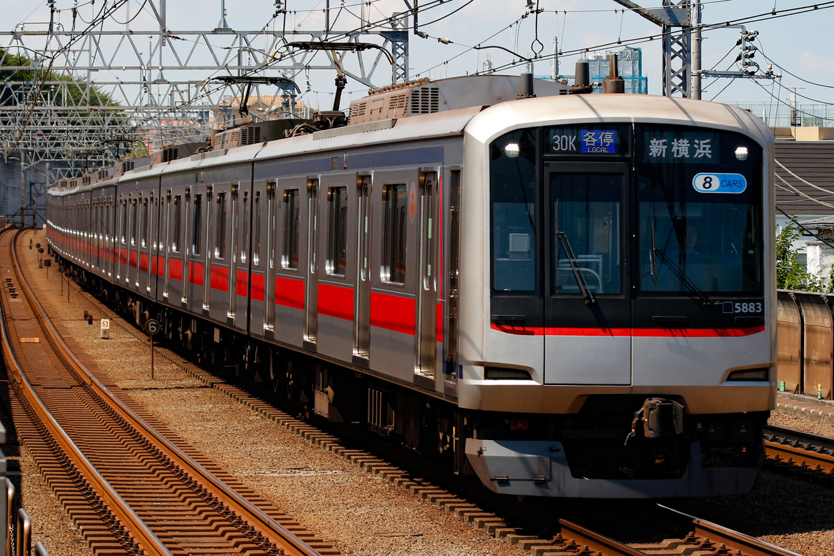 東急電鉄 元住吉検車区 5080系 5183F