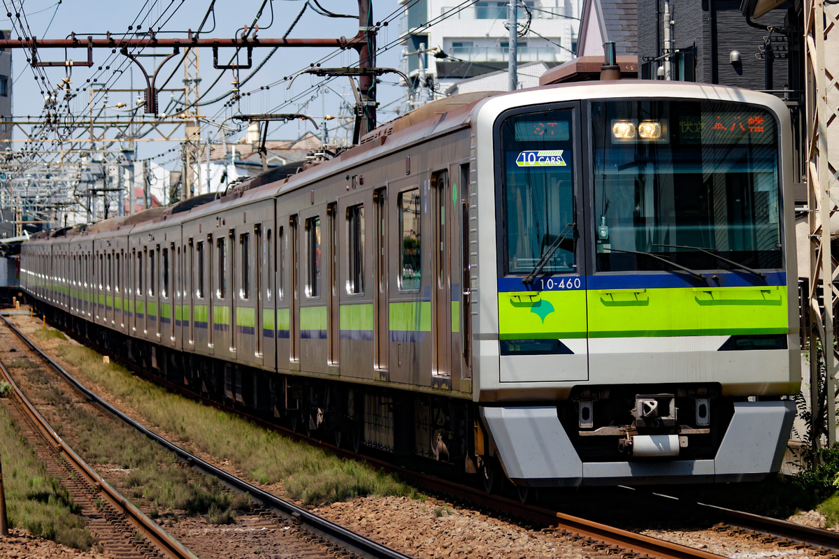 東京都交通局 大島車両検修場 10-300形 460F