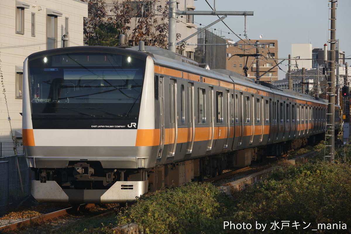 JR東日本 豊田車両センター本区 E233系 トタT16編成