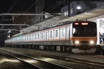 JR東日本E231系ケヨMU4編成を西国分寺～北府中間で撮影した画像