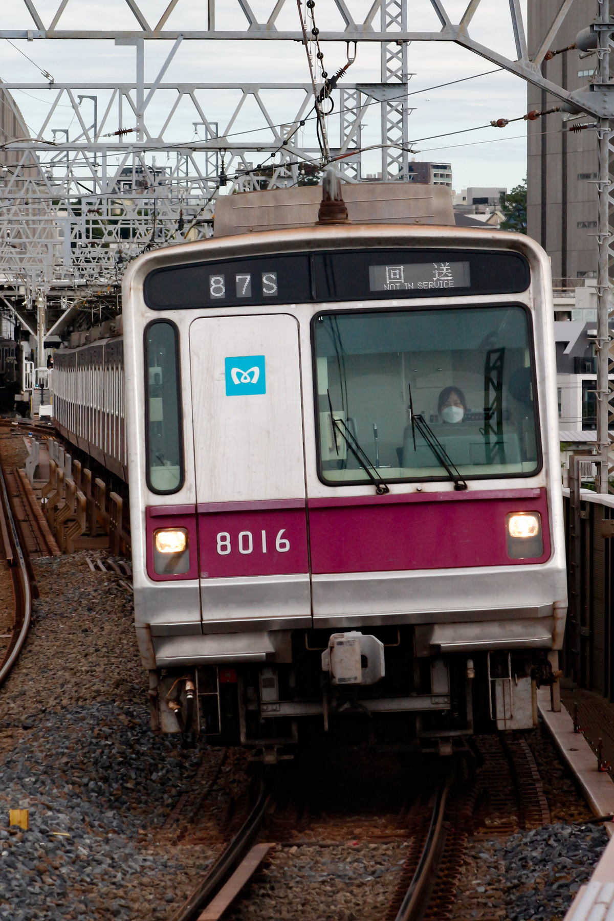 東京メトロ 鷺沼検車区 8000系 8116F