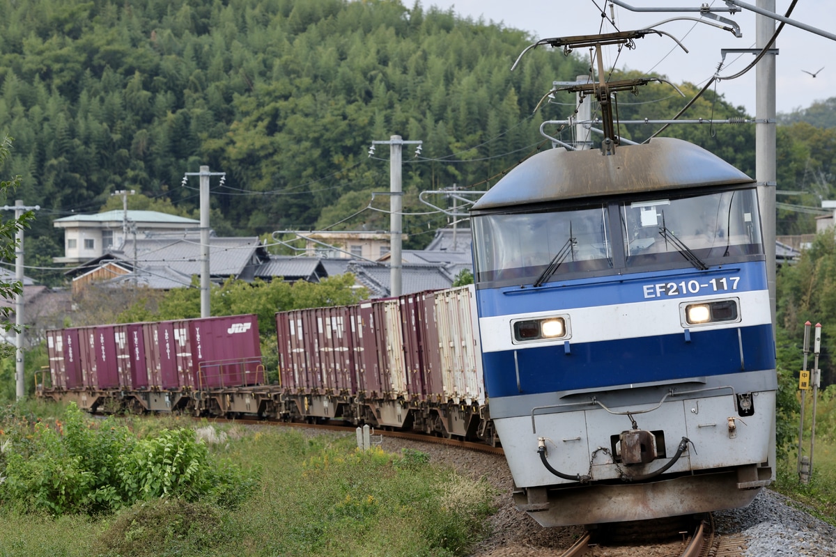 JR貨物 吹田機関区 EF210形 117
