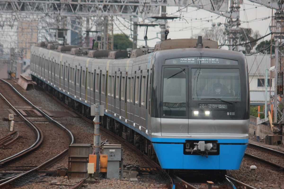 千葉ニュータウン鉄道 印旛車両基地 9100形 9111F