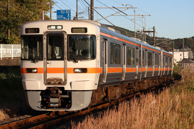 静岡車両区313系を松田～東山北間で撮影した写真