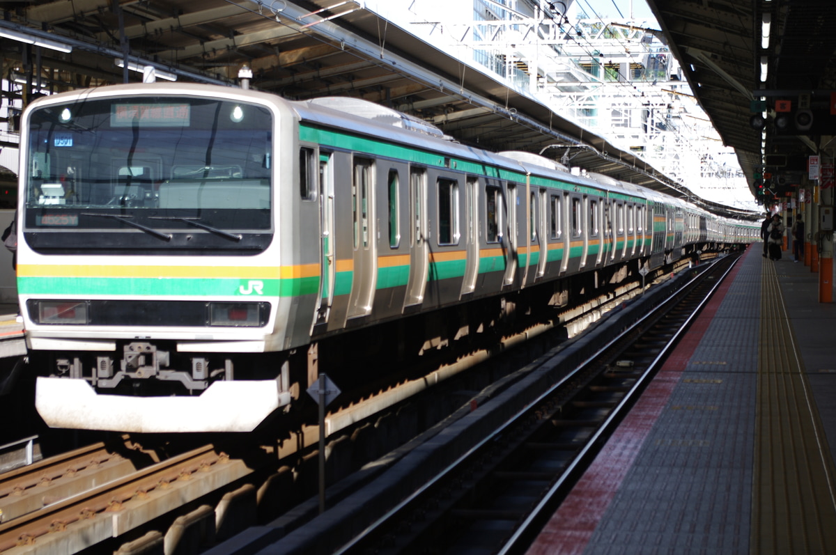 JR東日本 小山車両センター E231系 ヤマ501編成