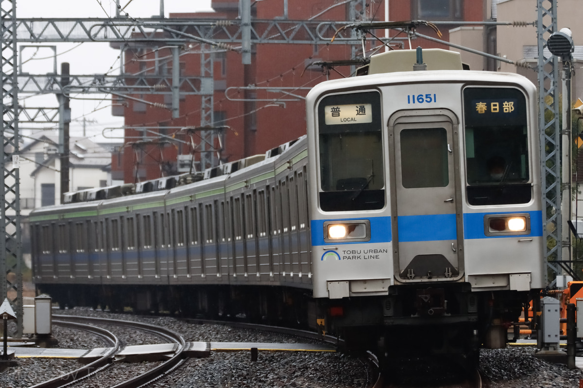 東武鉄道 南栗橋車両管区七光台支所 10030系 11651f