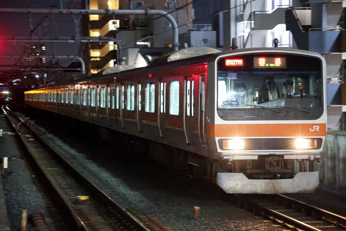 JR東日本 京葉車両センター E231系 ケヨMU6編成