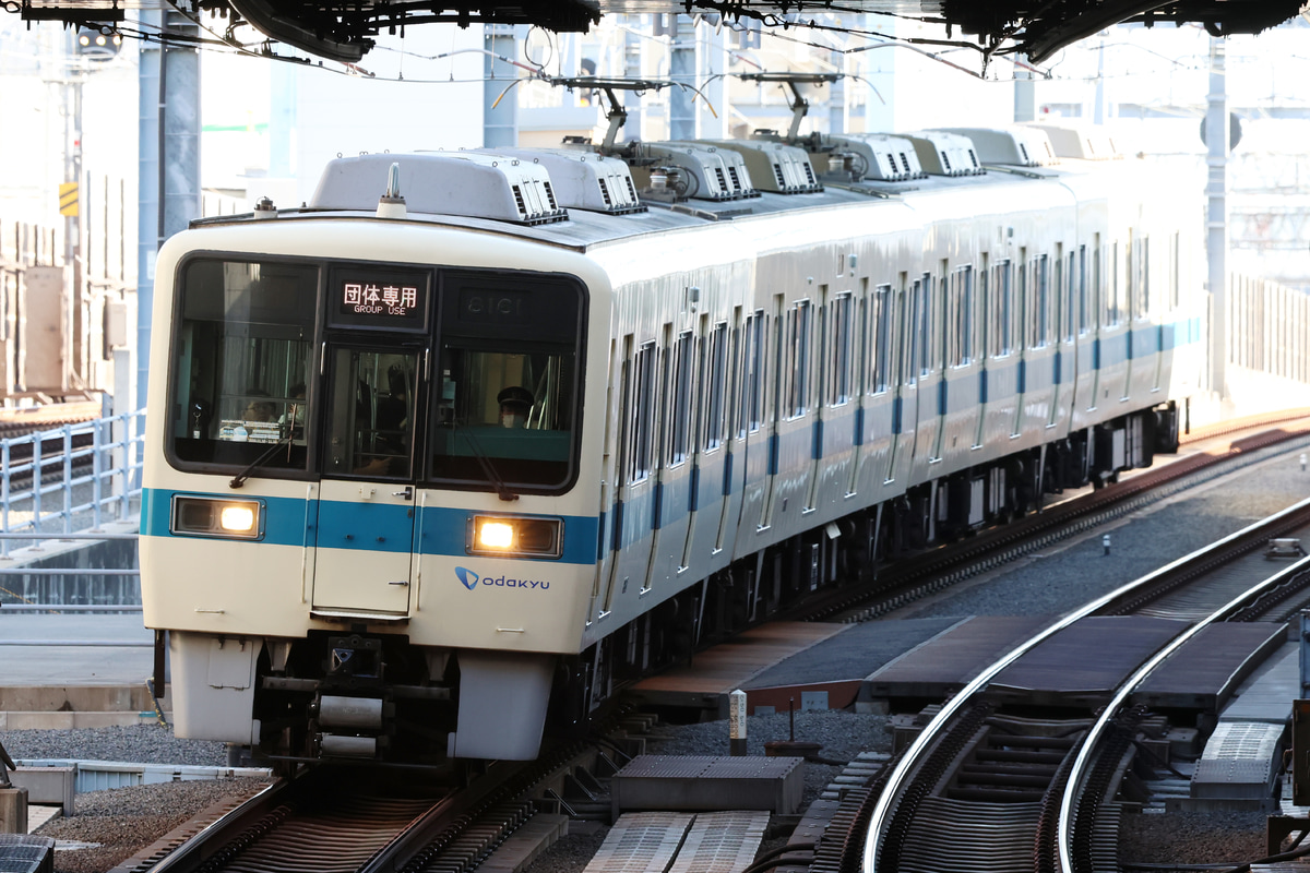 小田急電鉄 海老名検車区 8000形 8061×4(8061F)
