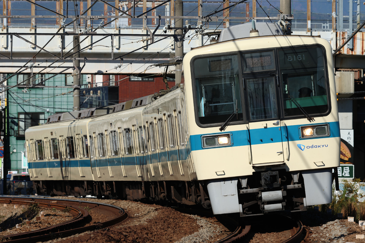 小田急電鉄 海老名検車区 8000形 8061×4(8061F)