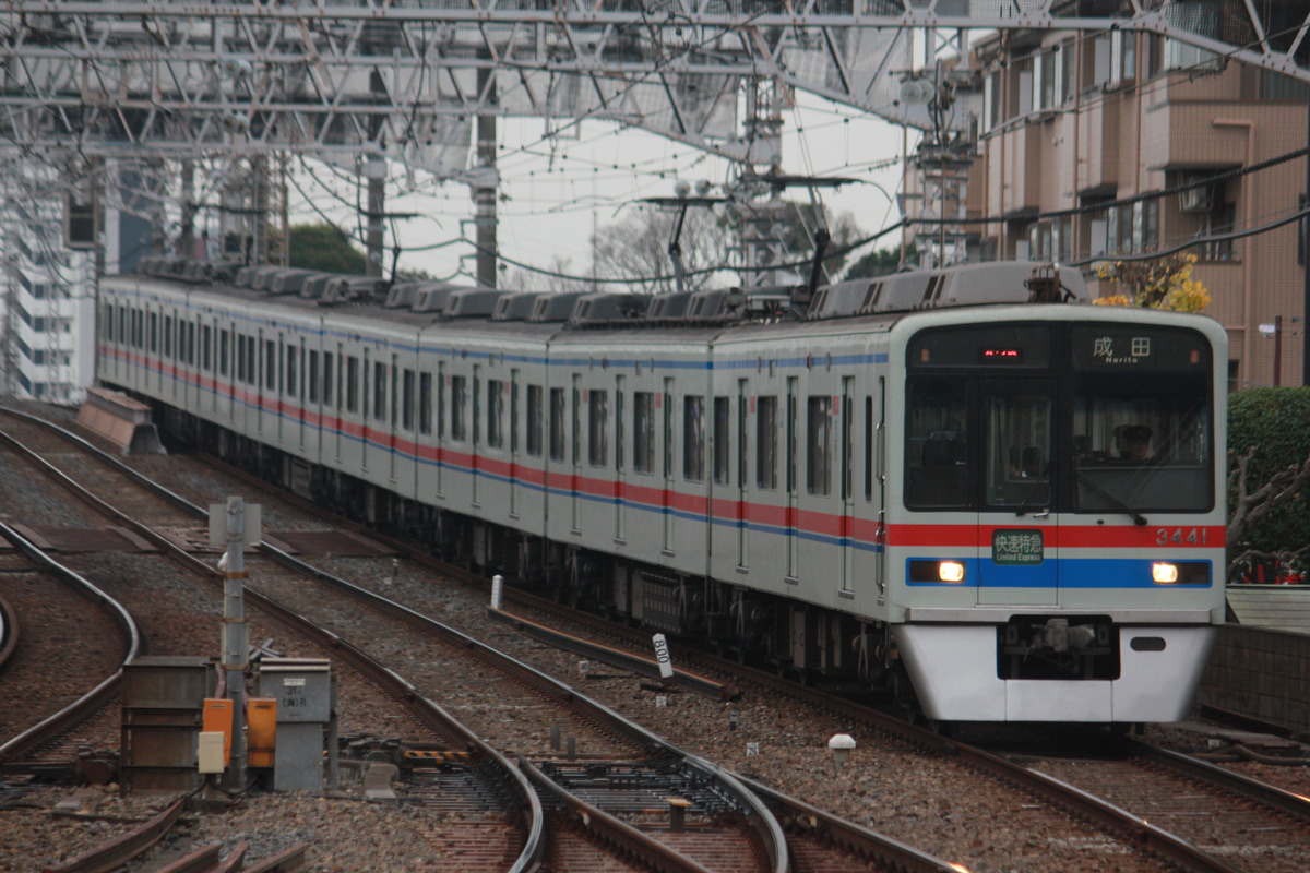 京成電鉄 宗吾車両基地 3400形 3448F