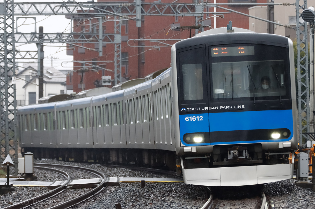 東武鉄道 南栗橋車両管区七光台支所 60000系 61612f