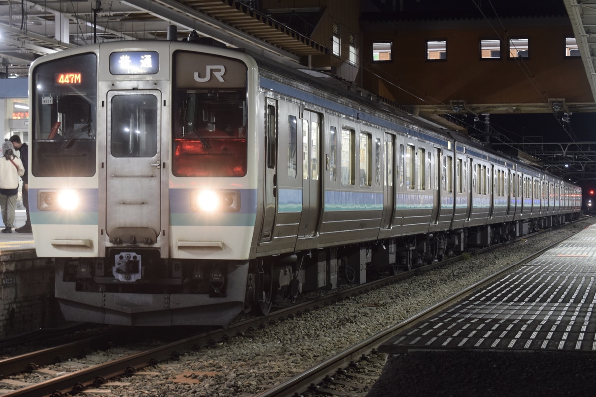 JR東日本 長野総合車両センター 211系 ナノN601編成