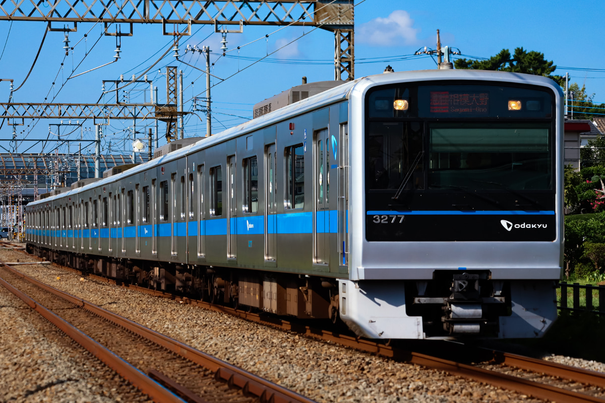 小田急電鉄 大野総合車両所 3000形 3277F
