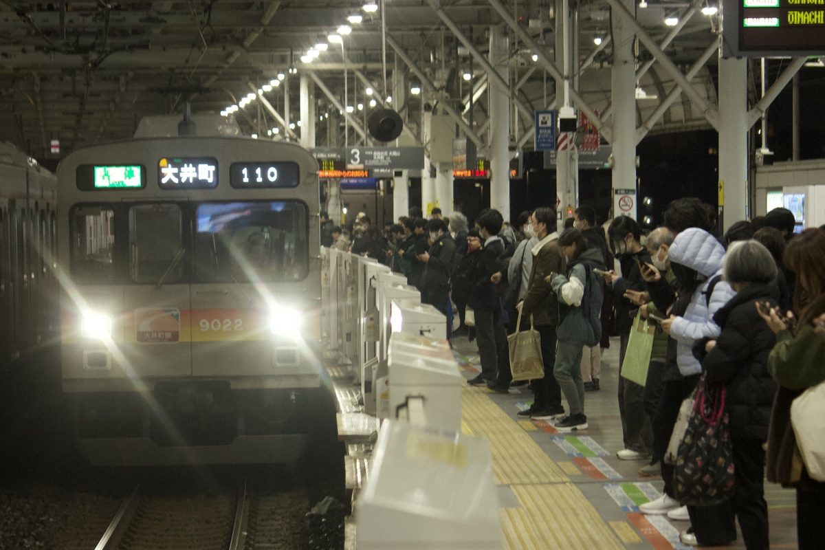 東急電鉄 長津田検車区 9000系 9022F