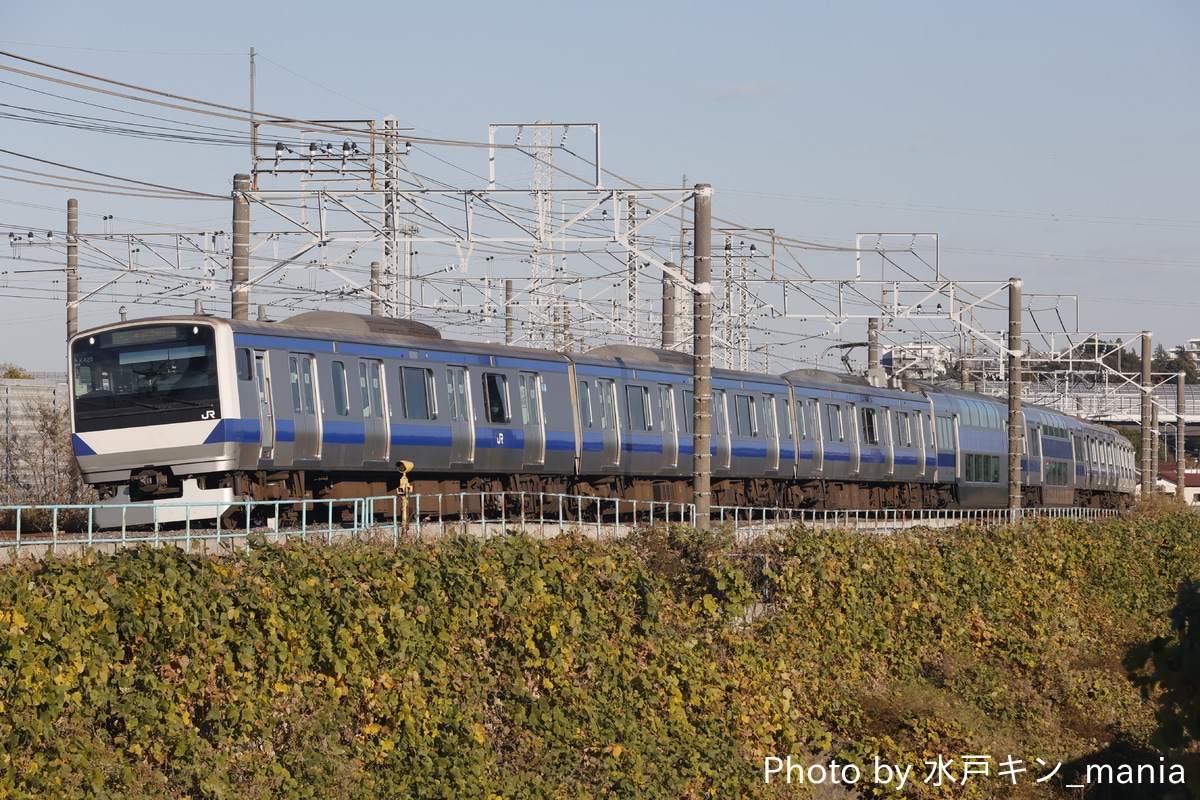 JR東日本 勝田車両センター E531系 カツK425編成