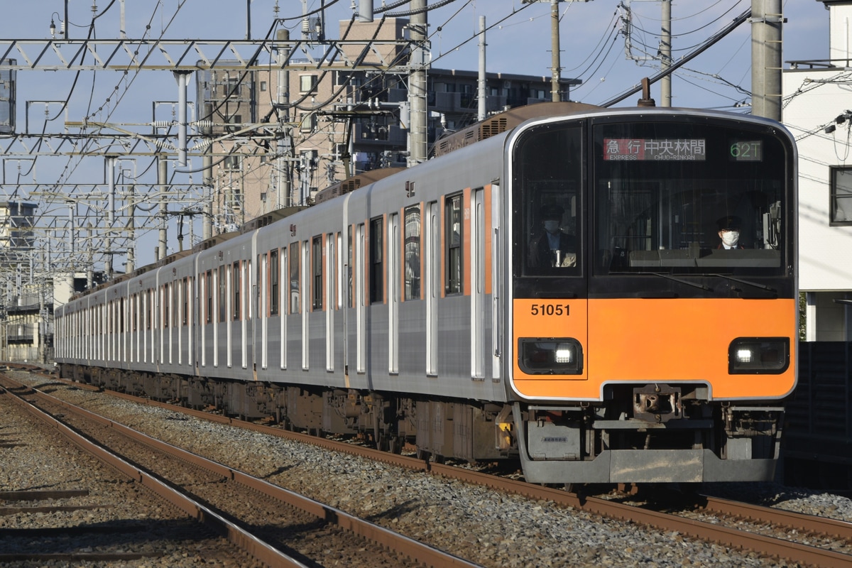 東武鉄道 南栗橋車両管区本所 50050型 51051F