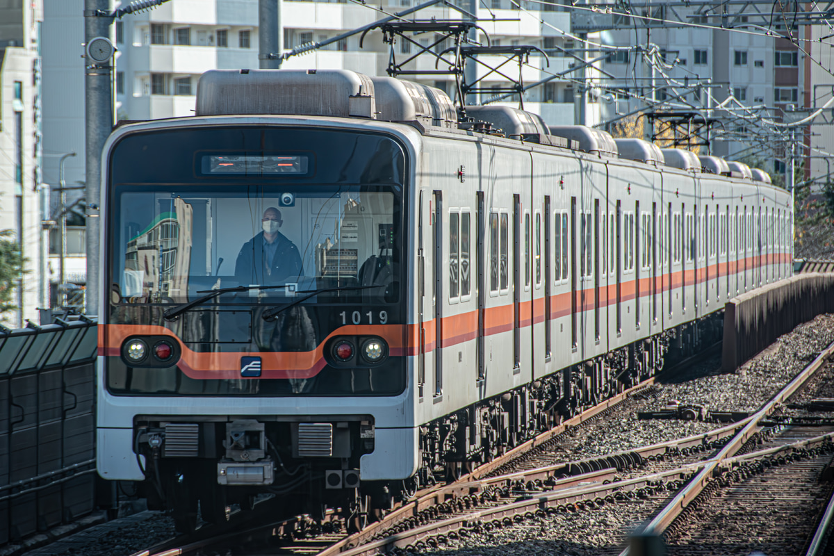 釜山交通公社 노포車両センター(노포차량사업소) 釜山市交通局(=부산교통공사,釜山交通公社) 新型1000系3次車 119f