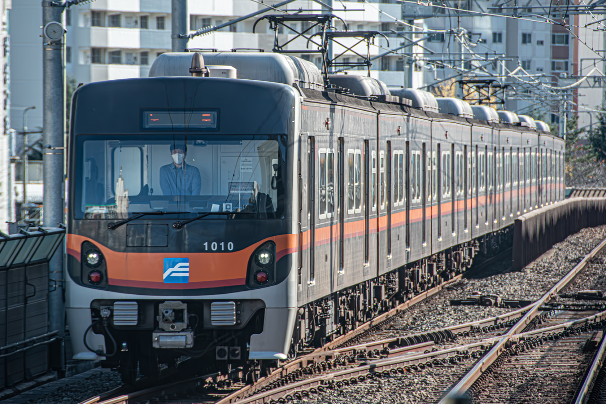 釜山交通公社 노포車両センター(노포차량사업소) 釜山市交通局(=부산교통공사,釜山交通公社) 新型1000系2次車 110f