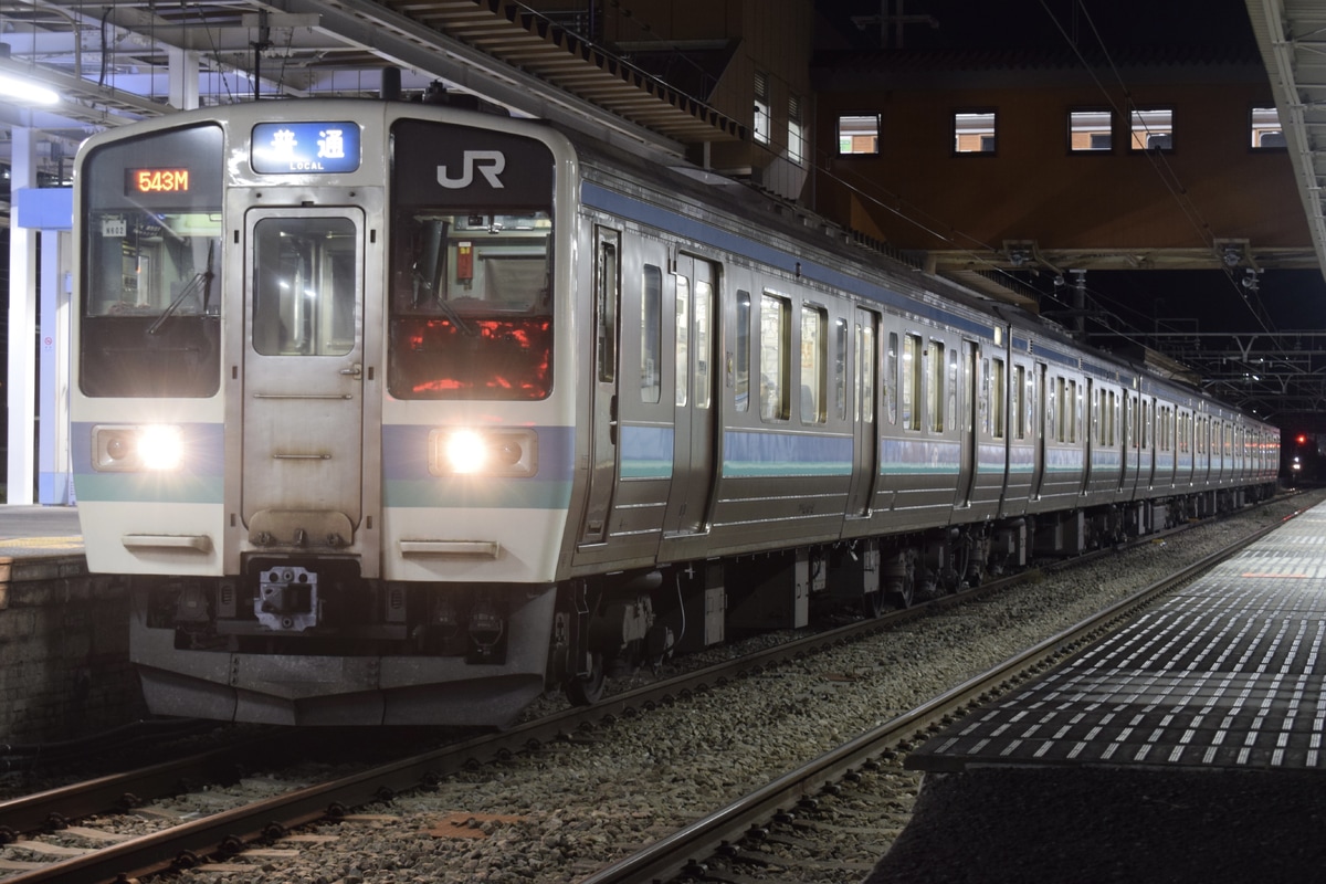 JR東日本 長野総合車両センター 211系 ナノN602編成