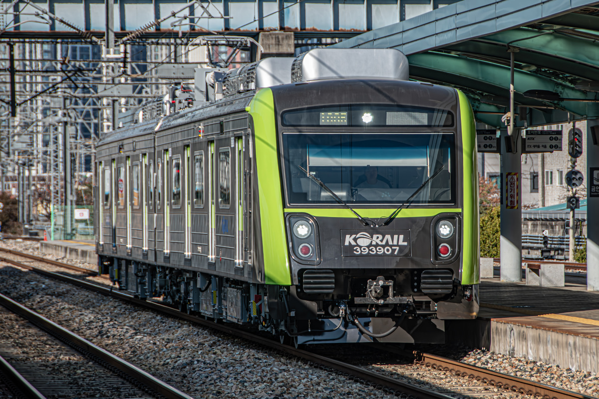 韓国鉄道公社 大田車両センター(=대전조차장) 393000系 393I07f